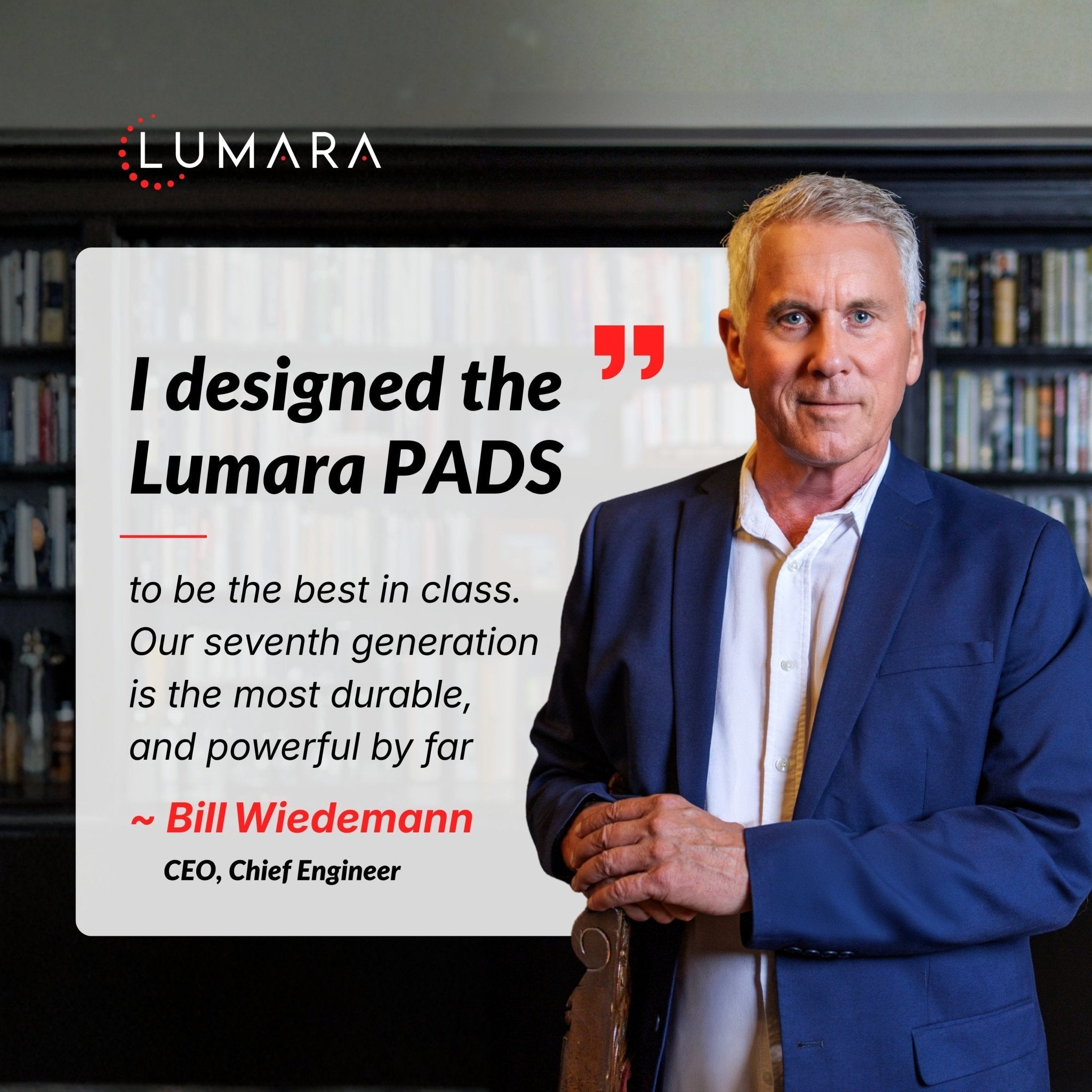 Lumara™ Multi-Wavelength Red Light Therapy Pad