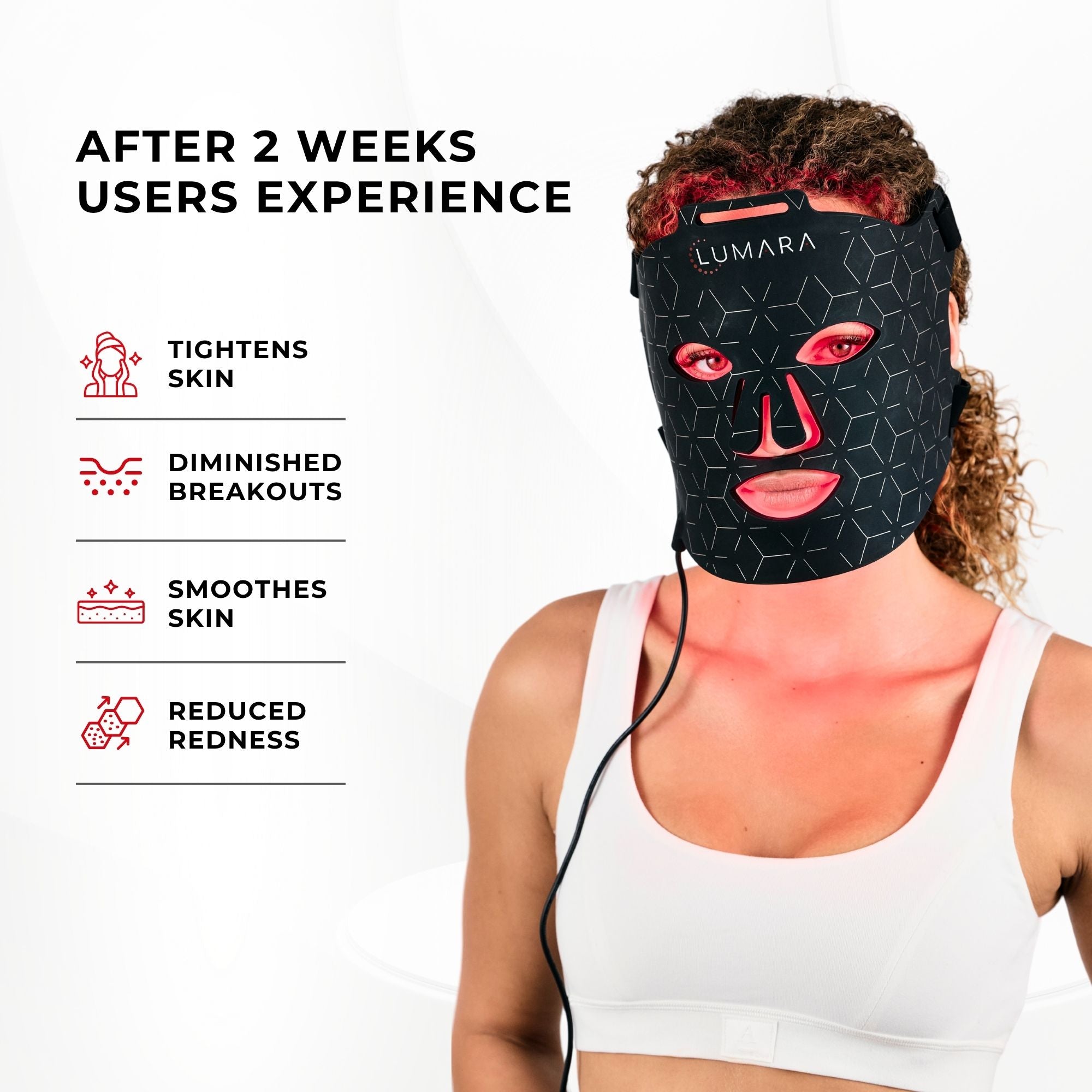 WellNest VISO™ Micro-LED Red Light Therapy Mask (FDA Certified)
