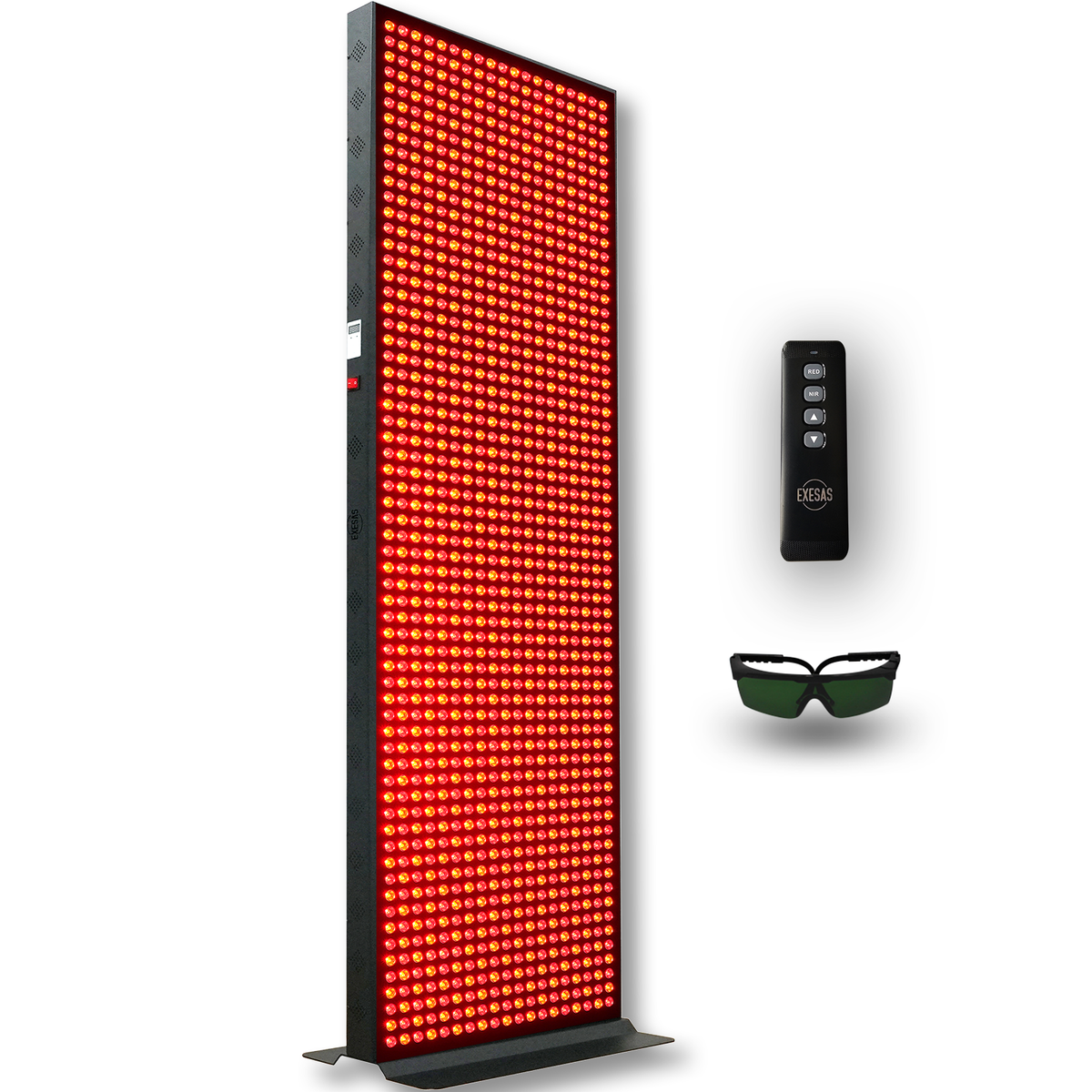 EXESAS  1216 LED, 6080W Dual-Chip, Red Light Therapy Device for Full Body, 4-Wavelengths Infrared LED Panel for Skin, Weight, Pain, Wellness