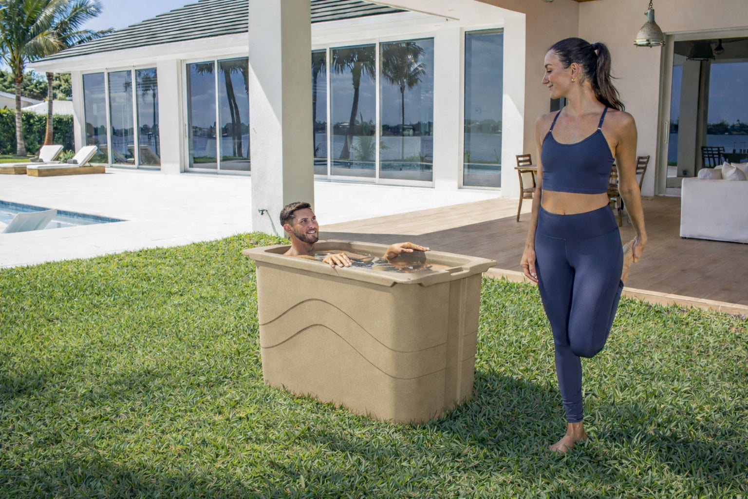 Frozin Cold Plunge - Tan