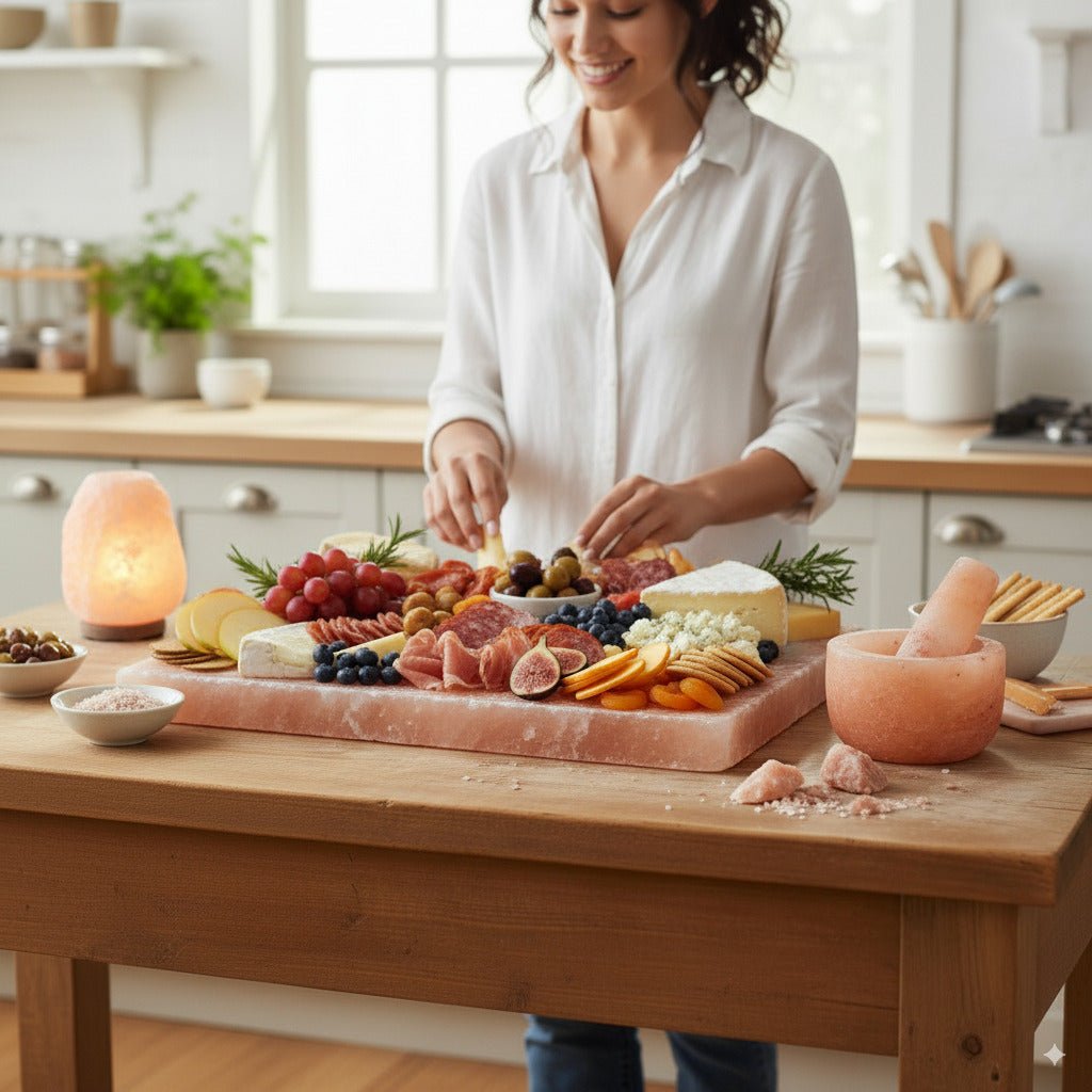 Himalayan Salt Cooking Block – 9" × 18" × 2"