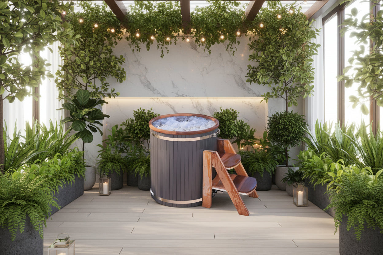 Cold Therapy 1 Person Ice Bath 118 Gallon Cold Plunge 37.5" X 33.25"