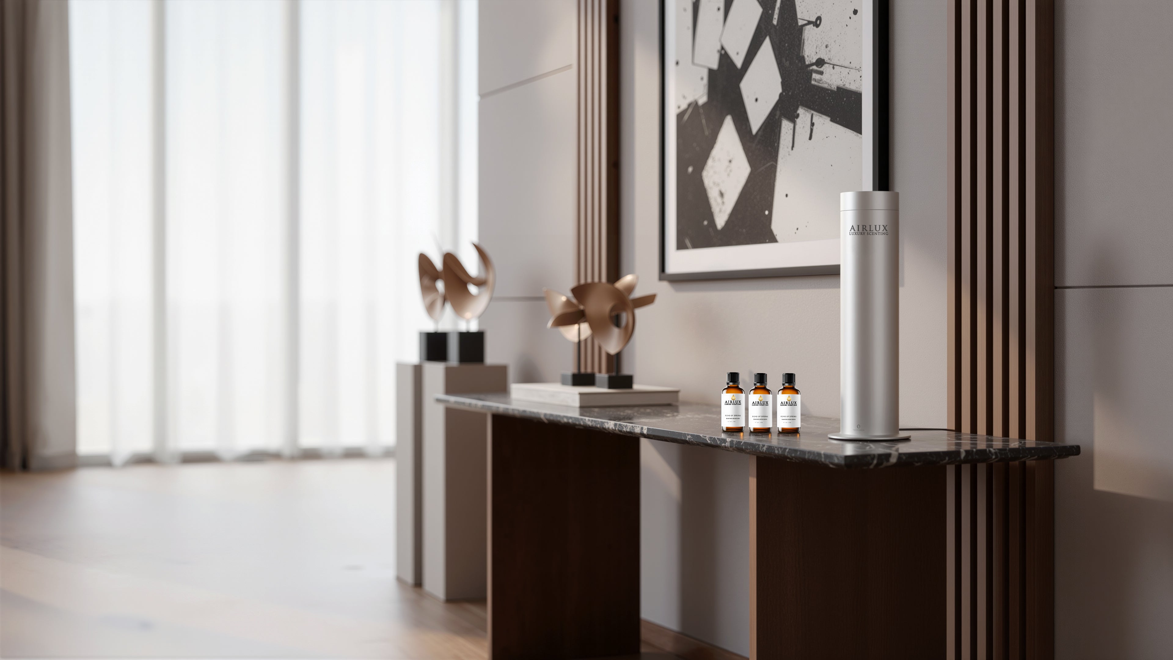 WellNest Airlux Cold-Air Smart Diffuser – 150ml Mid-Range System
