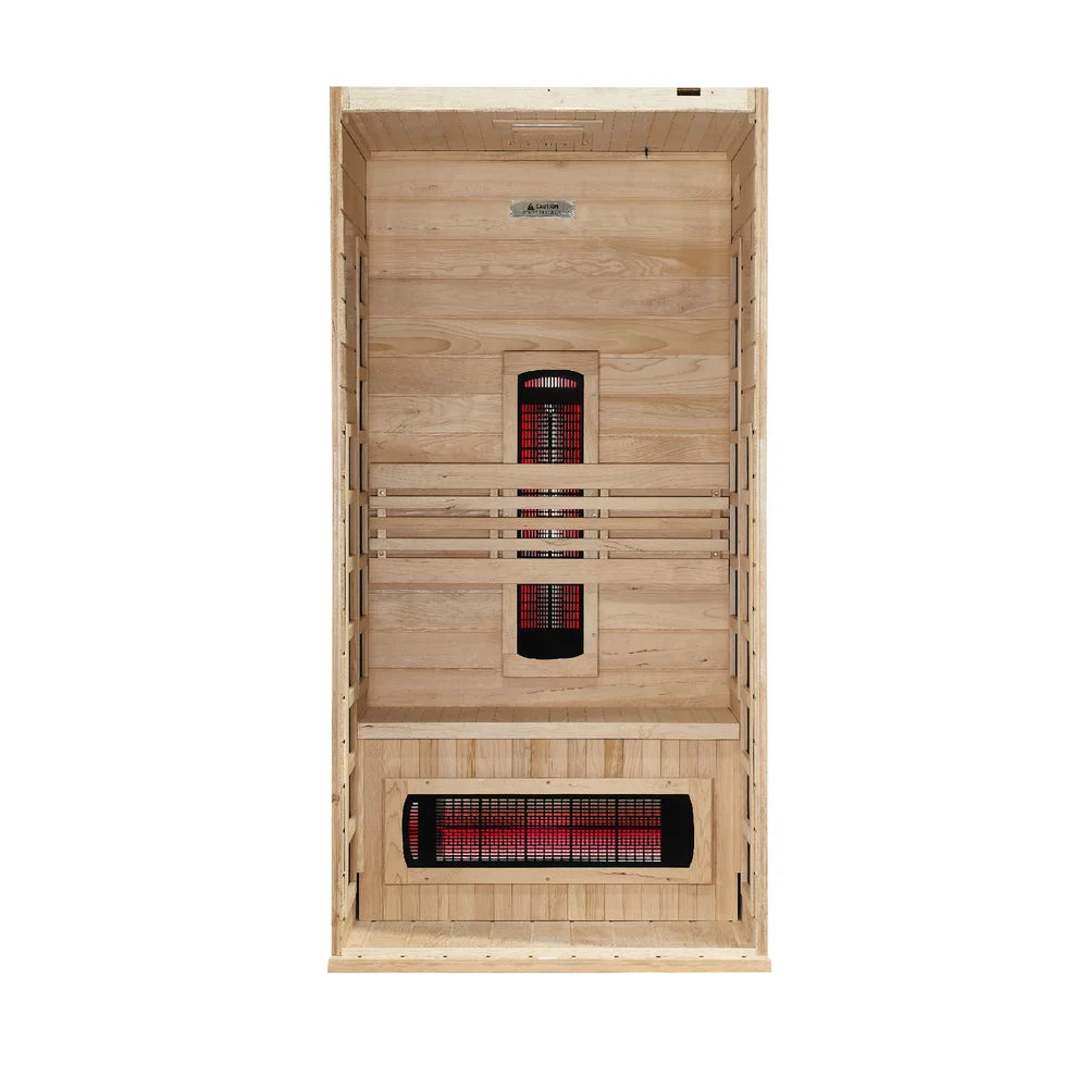 Dynamic Martin 1-2 Person Full Spectrum Near Zero EMF FAR IR Sauna (DYN-6006-03 FS)