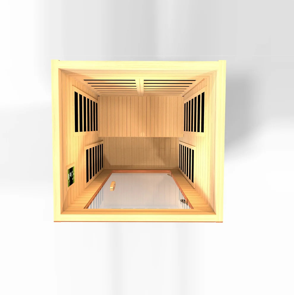 Dynamic "Avila" 1-2 Person Ultra Low EMF FAR IR Sauna (DYN-6103-01 Elite)