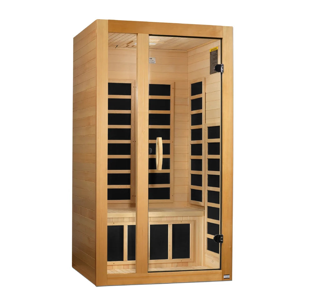 Dynamic "Gracia" 1-2 Person Ultra Low EMF FAR IR Sauna (DYN-6119-01 Elite)
