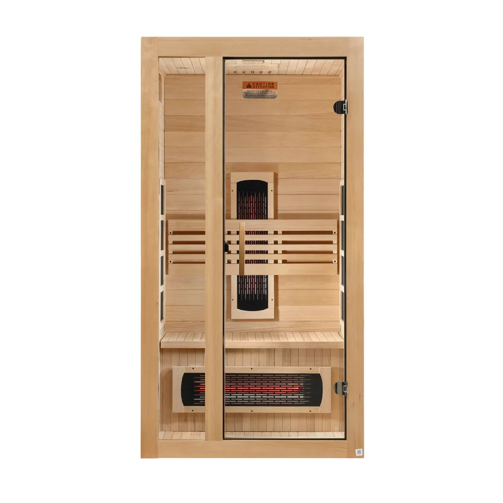 Dynamic Gracia 1-2-Person Full Spectrum Near Zero EMF FAR IR Sauna (DYN-6119-03 FS)