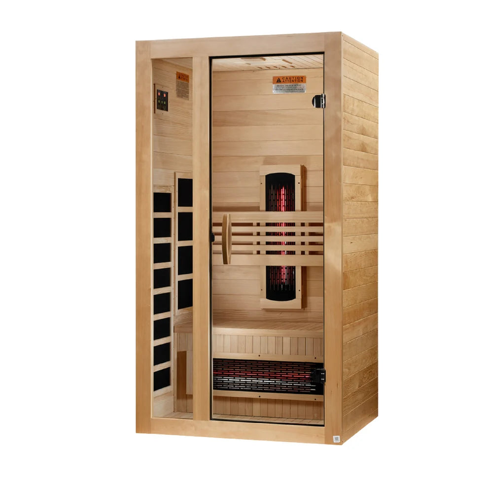 Dynamic Gracia 1-2-Person Full Spectrum Near Zero EMF FAR IR Sauna (DYN-6119-03 FS)