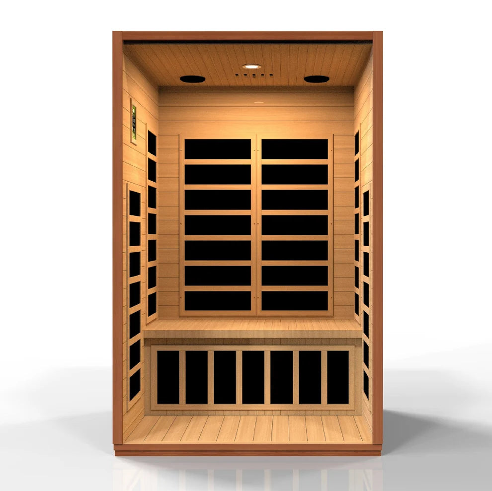 Dynamic "Cordoba" 2 Person Full Spectrum IR Sauna (DYN-6203-02 FS)