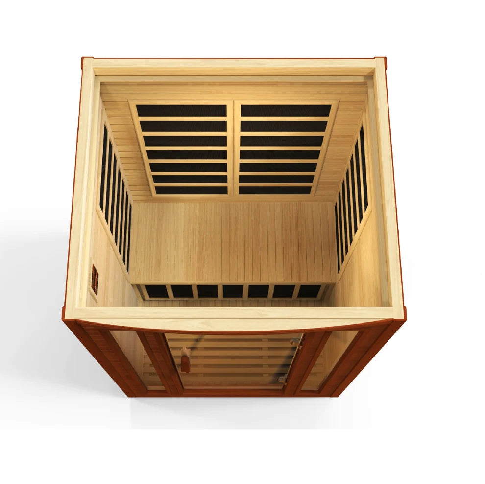Dynamic "San Marino" 2 Person Low EMF - Far Infrared Sauna (DYN-6206-01)