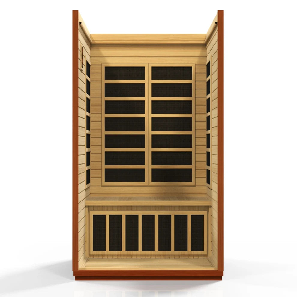 Dynamic "San Marino" 2 Person Low EMF - Far Infrared Sauna (DYN-6206-01)