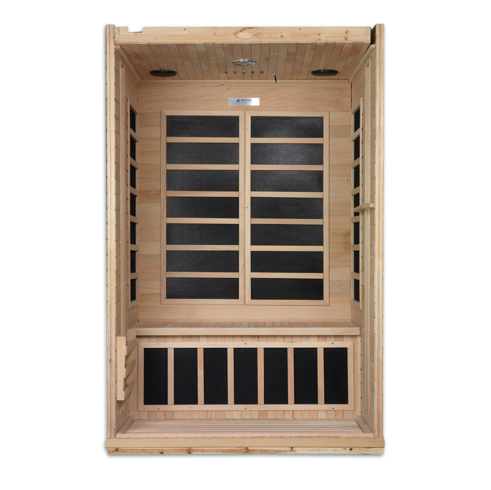Dynamic "Venice" 2 Person Ultra Low EMF - Far Infrared Sauna (DYN-6210-01 Elite)