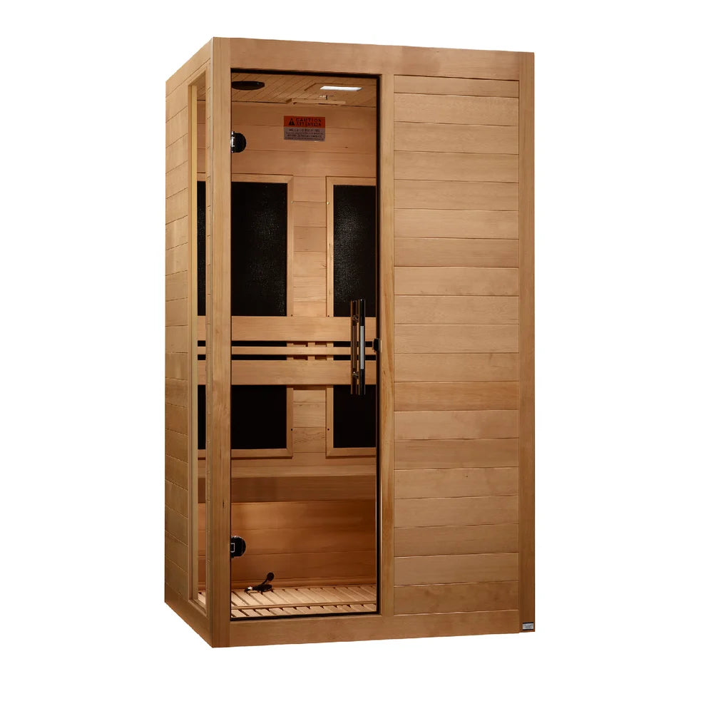 Dynamic Lucca 2 Person Low EMF FAR IR Sauna (DYN-6215-05)