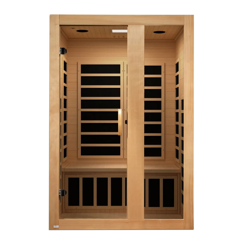 Dynamic "Serena" 2 Person Low EMF FAR IR Sauna (DYN-6229-01)