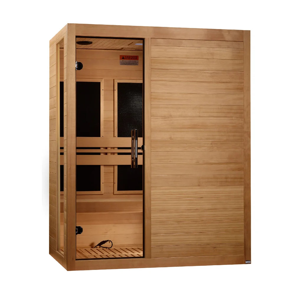 Dynamic "Toscana" 3 Person Low EMF FAR IR Sauna (DYN-6315-05)