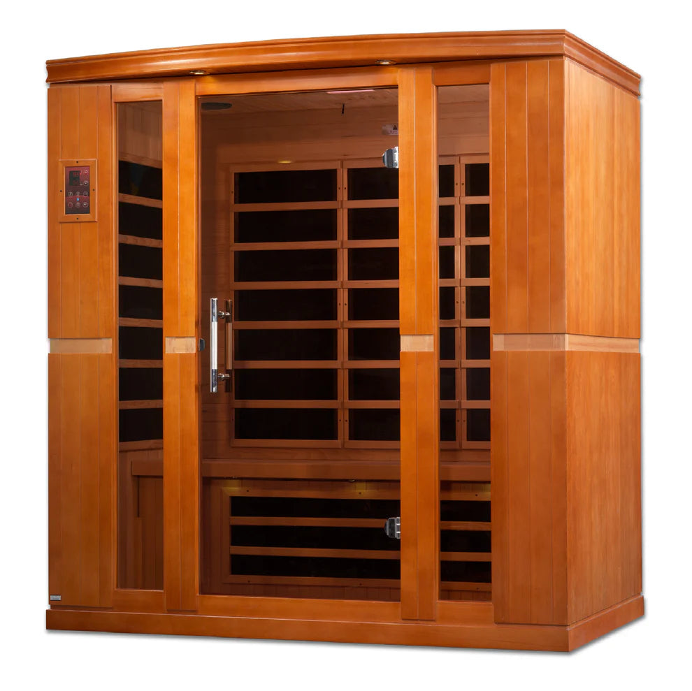 Dynamic "Bergamo" 4 Person Low EMF Far IR Sauna (DYN-6440-01)