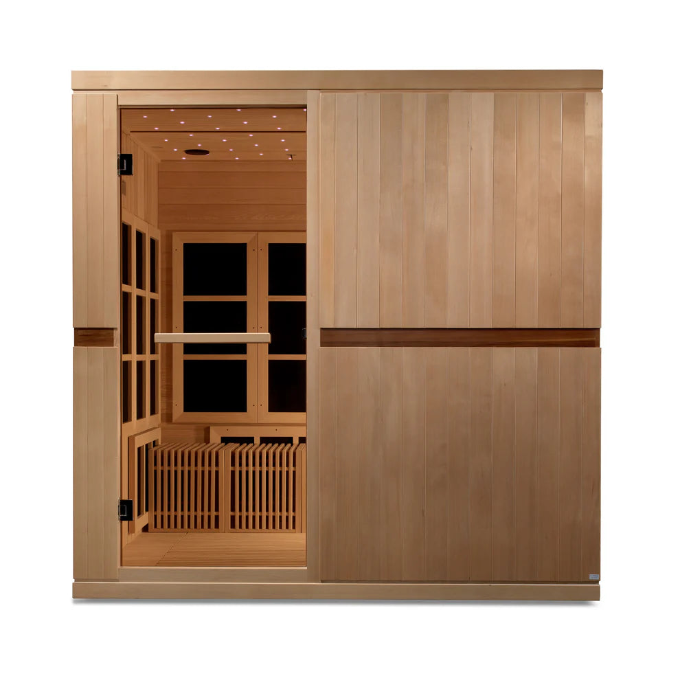 Golden Designs Catalonia Elite | 8 Person Infrared Sauna