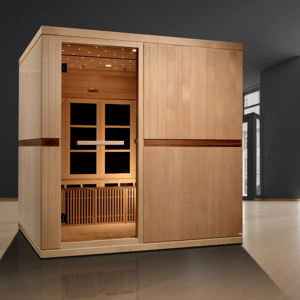 Golden Designs Catalonia Elite | 8 Person Infrared Sauna