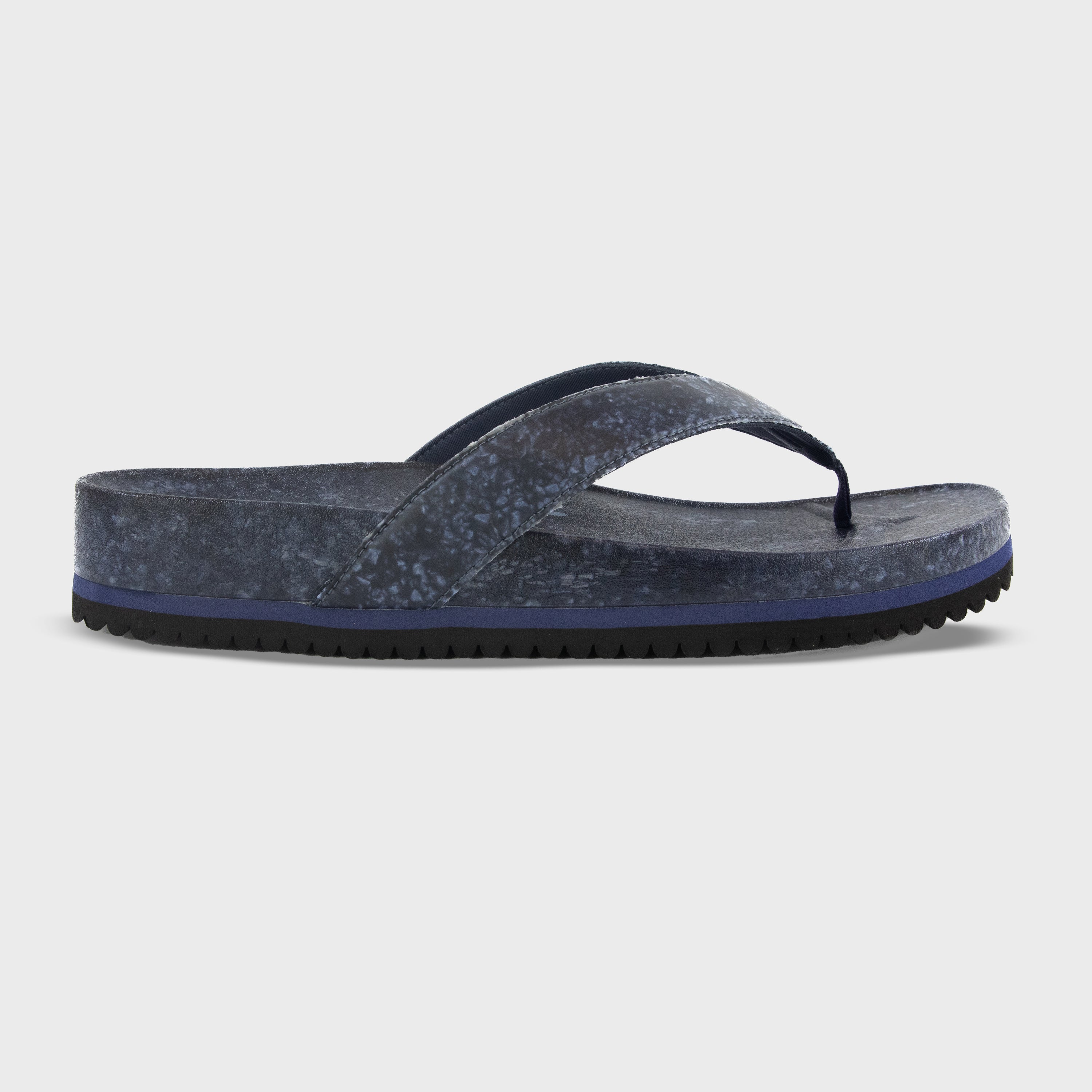 WellNest West Recovery Unisex Flip Flop – Deep Blue