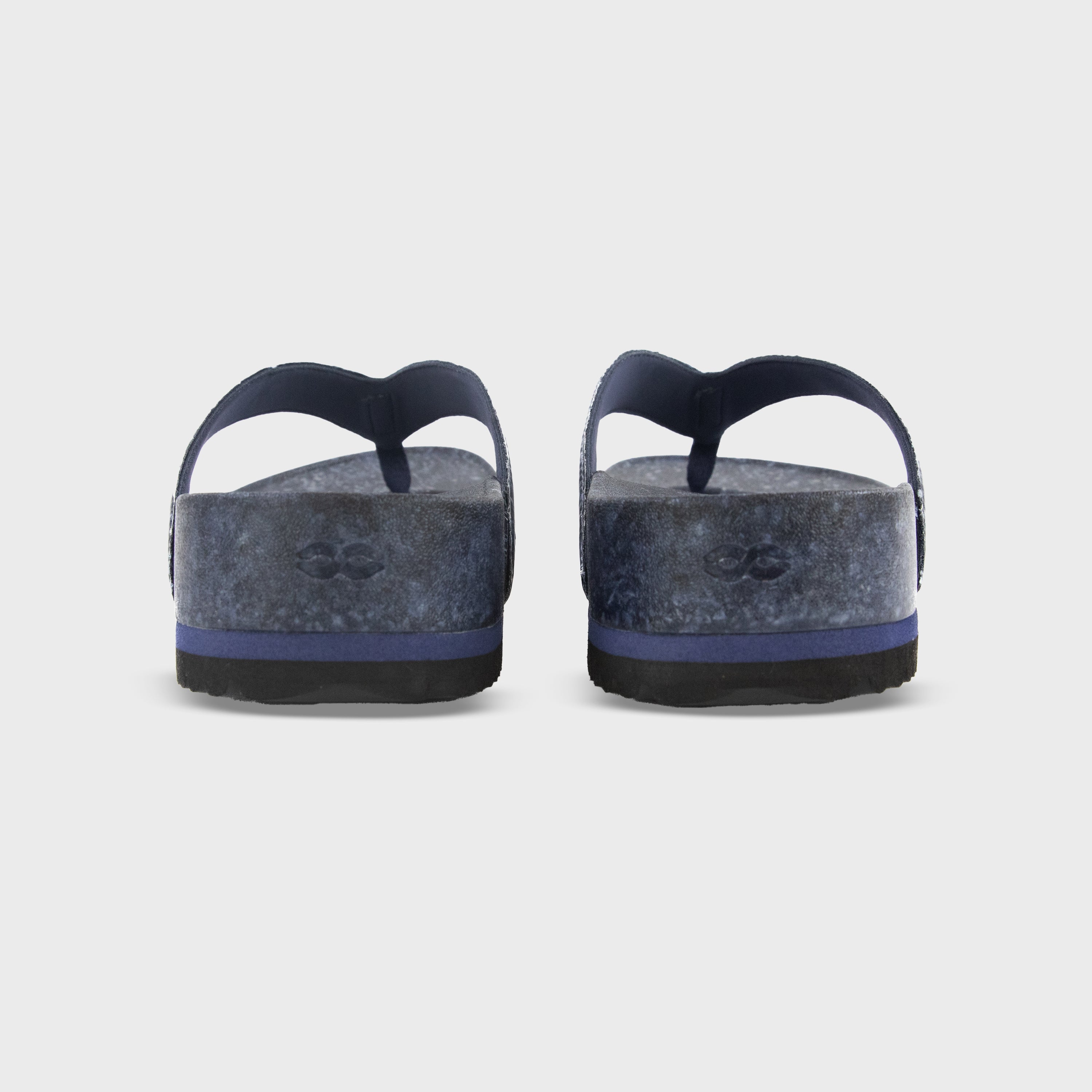 WellNest West Recovery Unisex Flip Flop – Deep Blue