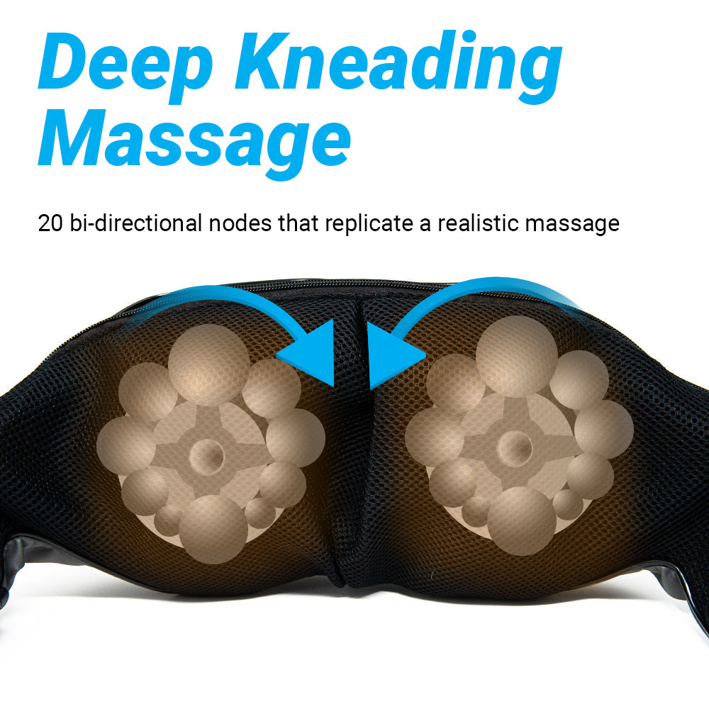 WellNest Shiatsu Neck & Back Massager – Relaxation Series