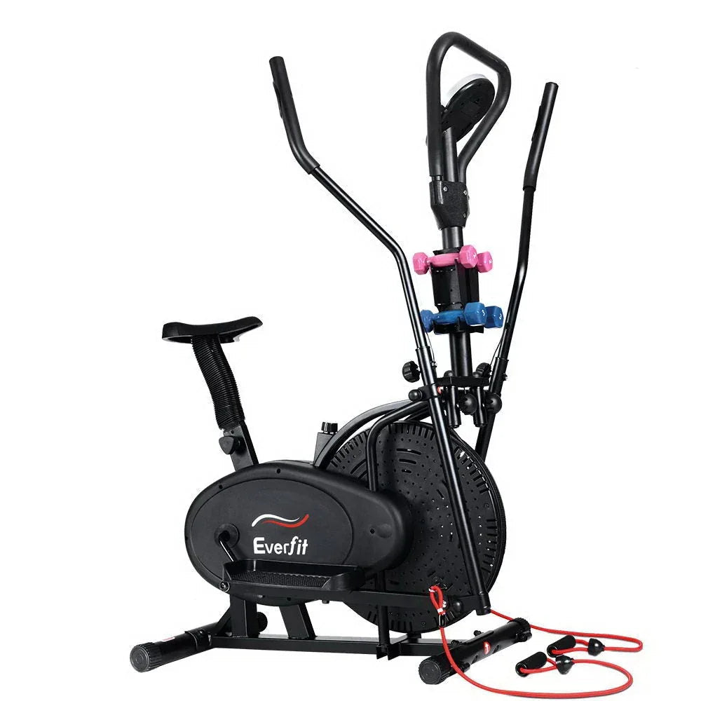 Everfit 6in1 Elliptical Cross Trainer Exercise Bike Bicycle Home Gym