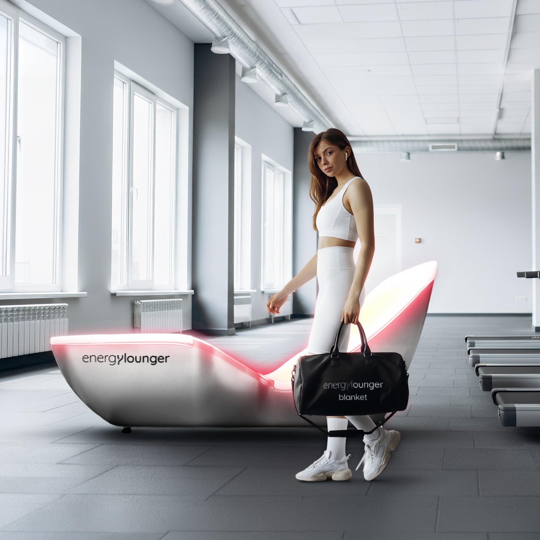 WellNest EnergyLounger™ Full-Body Light Therapy System + Expert Consultation