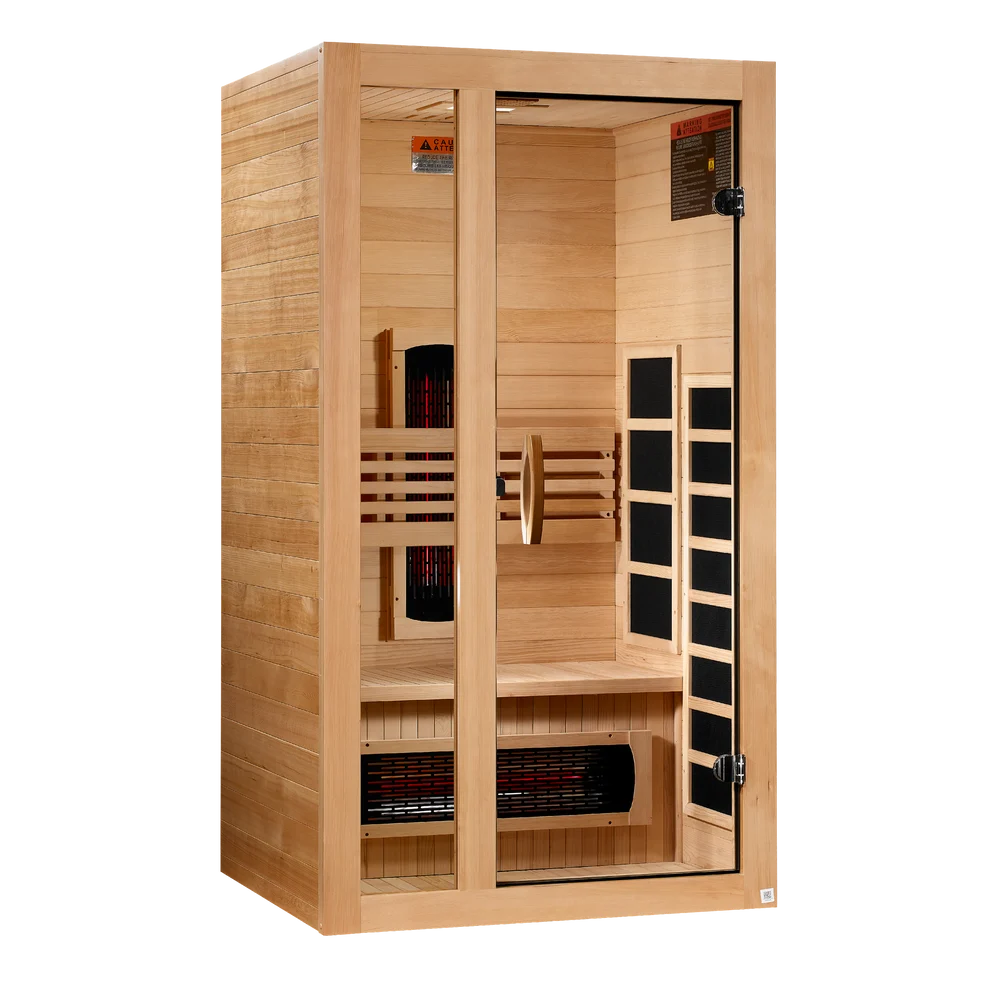 Dynamic Gracia 1-2-Person Full Spectrum Near Zero EMF FAR IR Sauna (DYN-6119-03 FS)