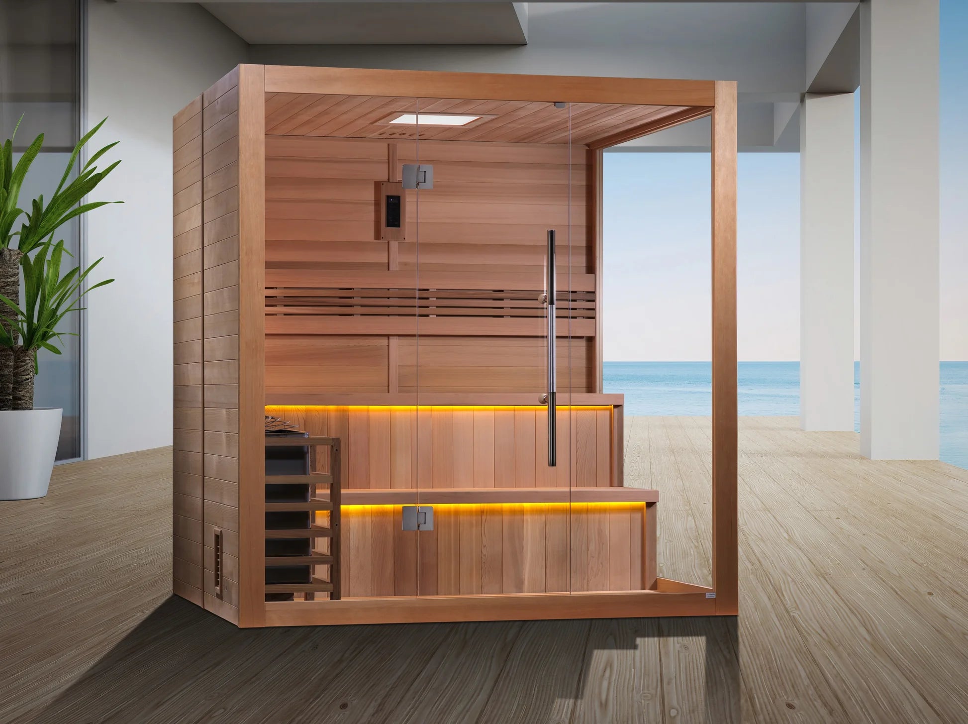 Golden Designs Kuusamo | 6-Person Traditional Sauna