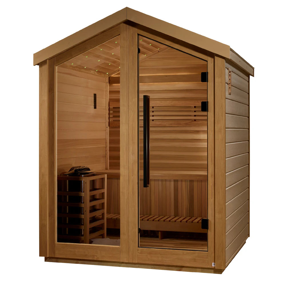 Golden Designs Savonlinna 3 Person Outdoor Traditional Sauna (GDI-8503-01)
