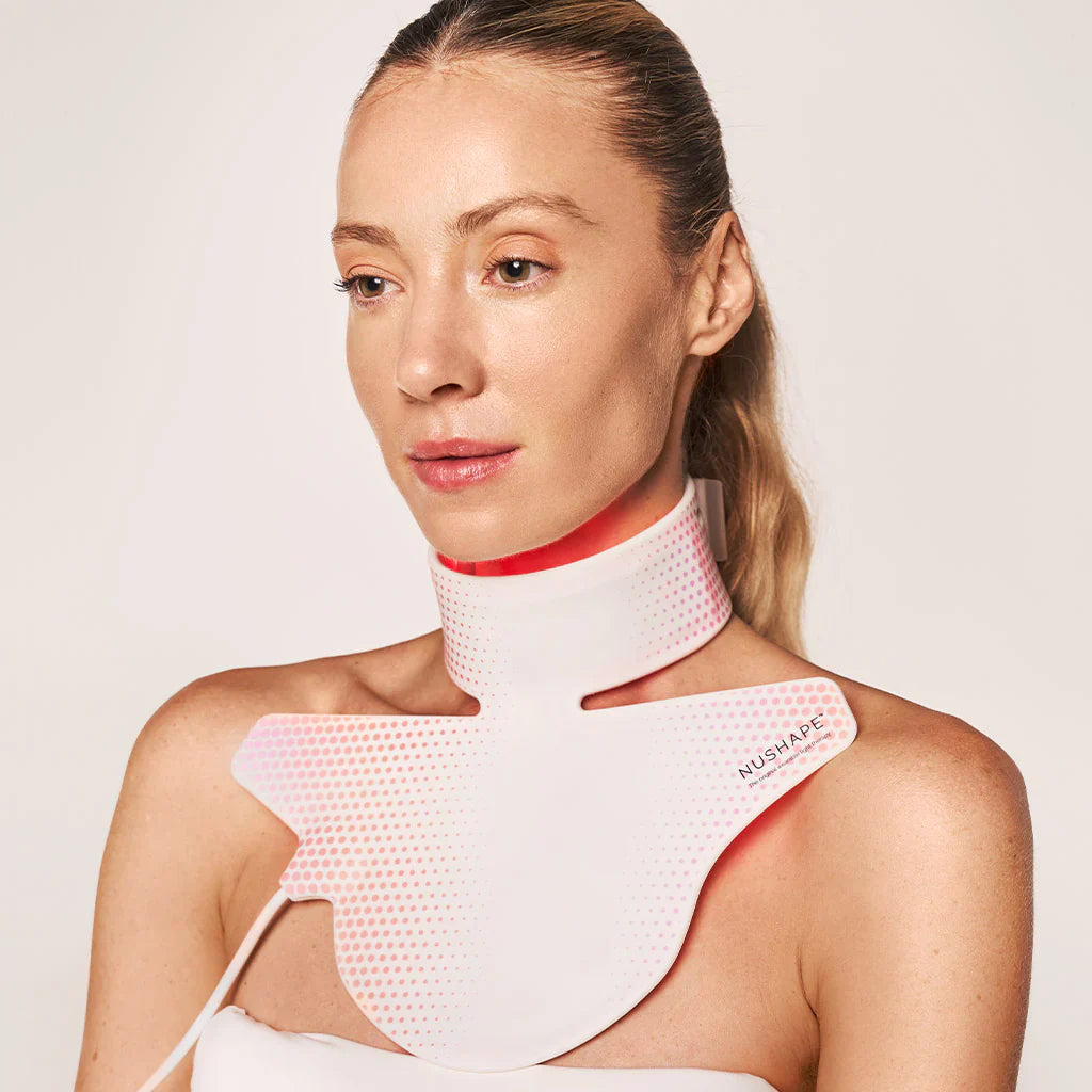 WellNest Nushape LED Neck Piece – Targeted Light Therapy Mask