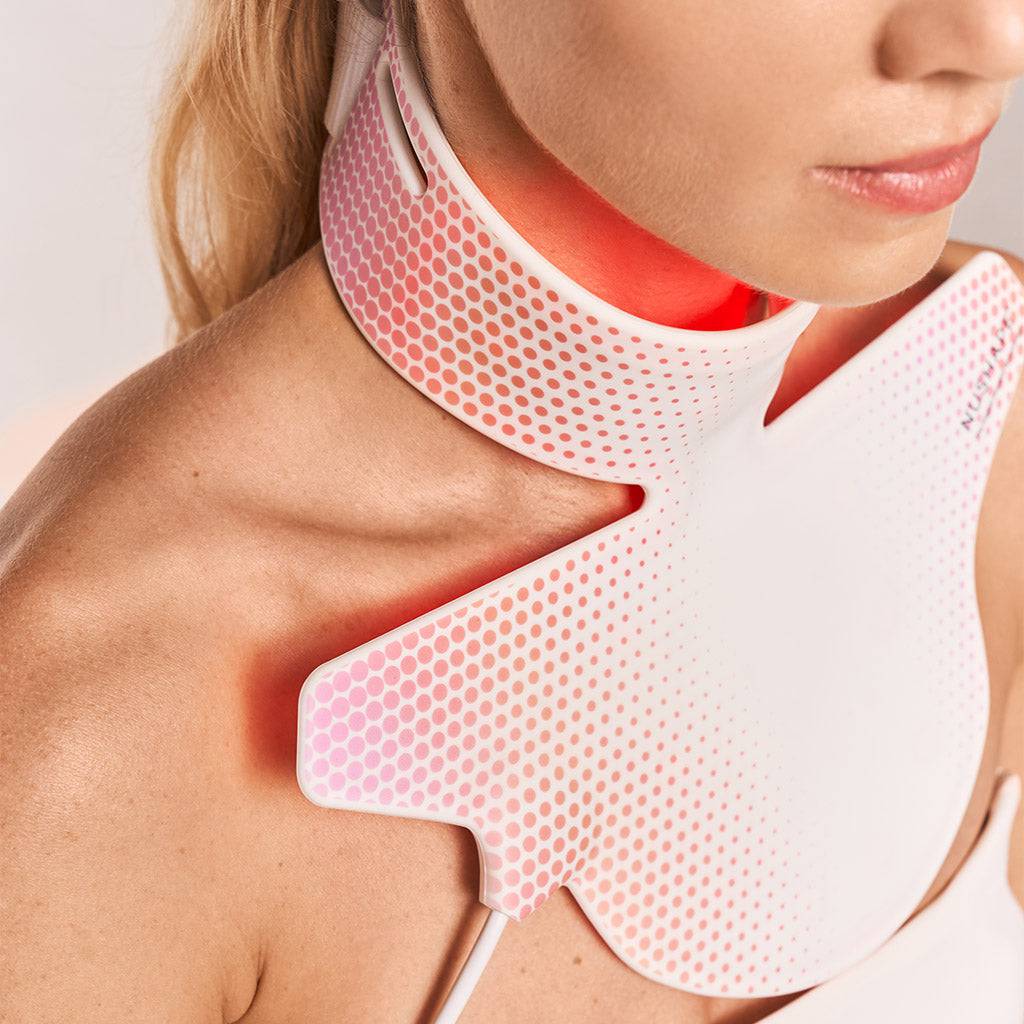 WellNest Nushape LED Neck Piece – Targeted Light Therapy Mask