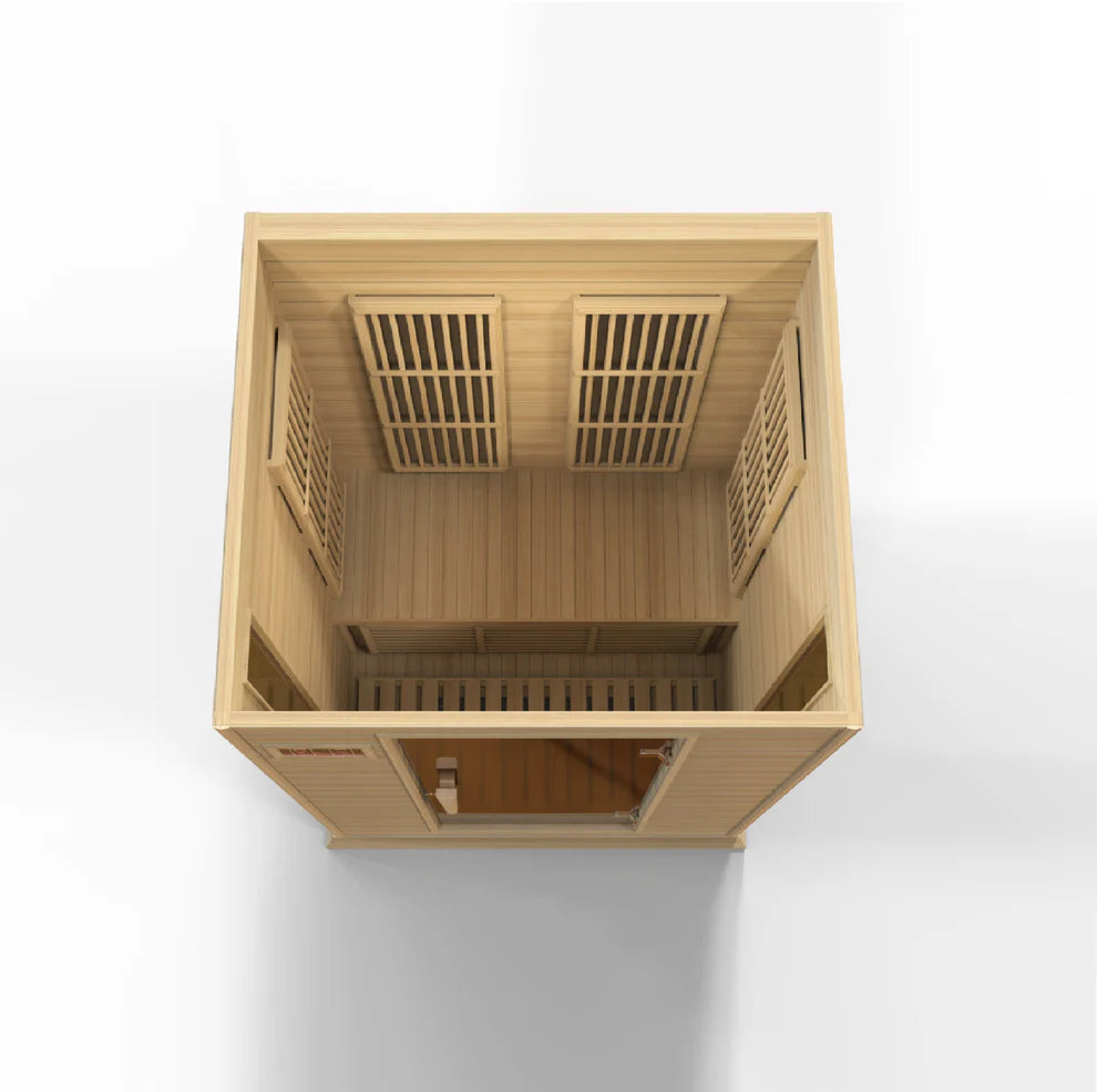 Maxxus "Toulose" 2 Person Low EMF FAR IR Sauna (MX-K206-01)