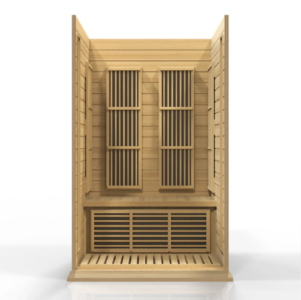 Maxxus "Toulose" 2 Person Low EMF FAR IR Sauna (MX-K206-01)