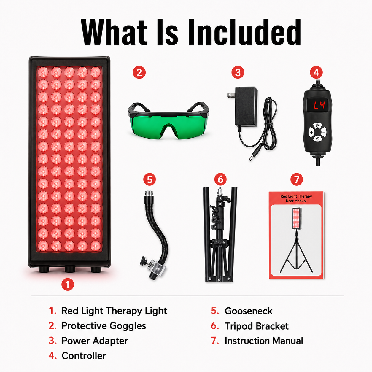 WellNest FullGlow™ Red Light & Near-Infrared Panel System - 21W
