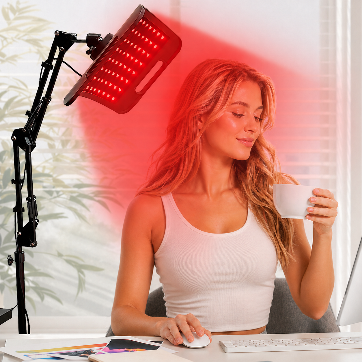 WellNest FullGlow™ Compact Red Light & Near-Infrared Panel System - 12W
