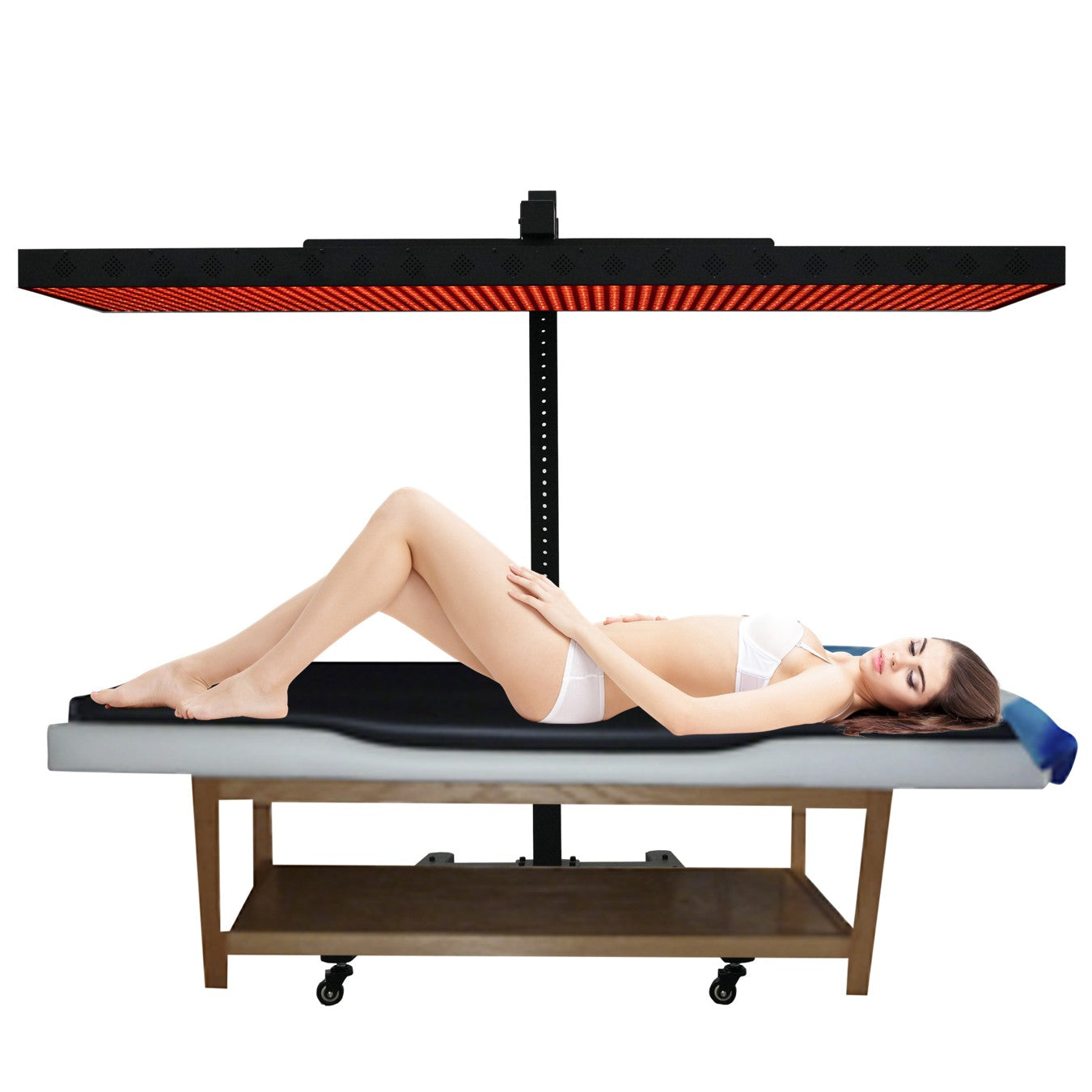 EXESAS Horizontal Rolling Stand | Red Light Therapy Panels, Compatible only with EXESAS Panels. (Stand Only, Panel Sold Separately)