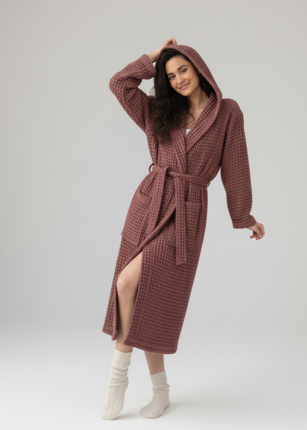 WellNest Organic Turkish Spa Robe | Lightweight Luxury