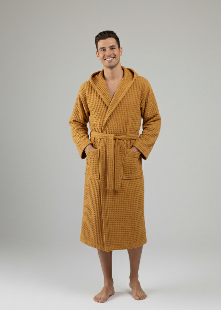 WellNest Organic Turkish Spa Robe | Lightweight Luxury