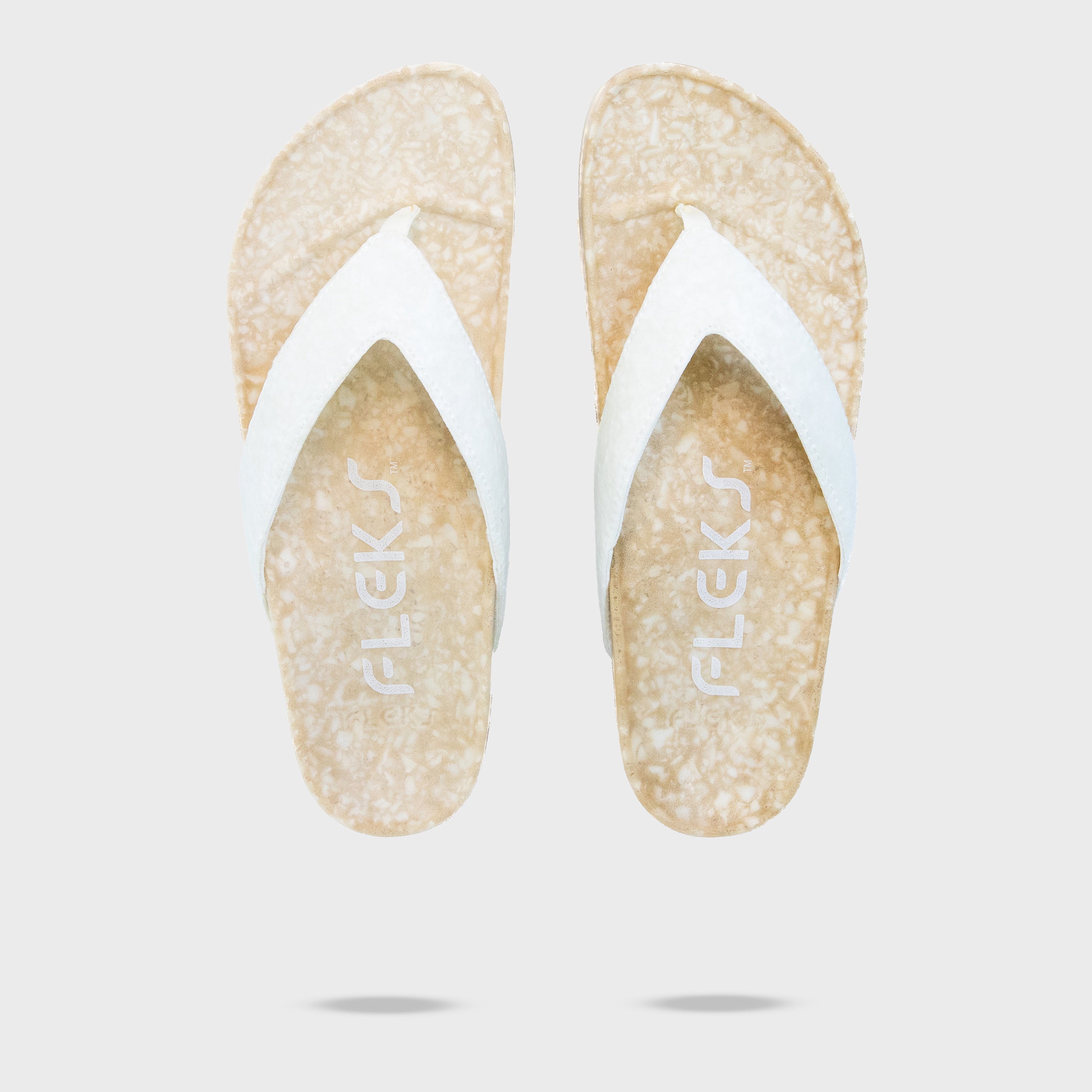 WellNest West Recovery Unisex Flip Flop – Oatmeal
