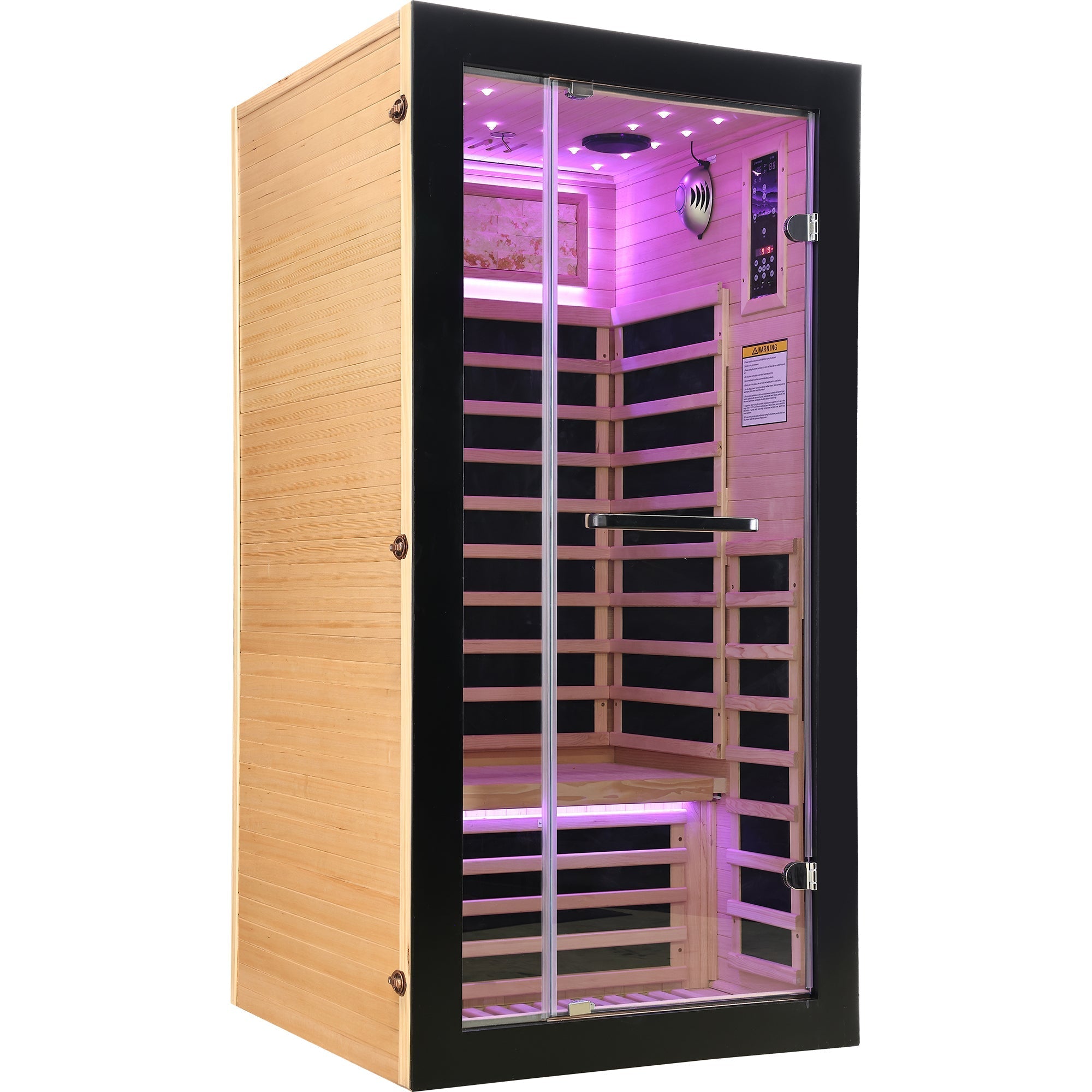 WellNest 1-Person Full Spectrum Infrared Sauna – Compact Series