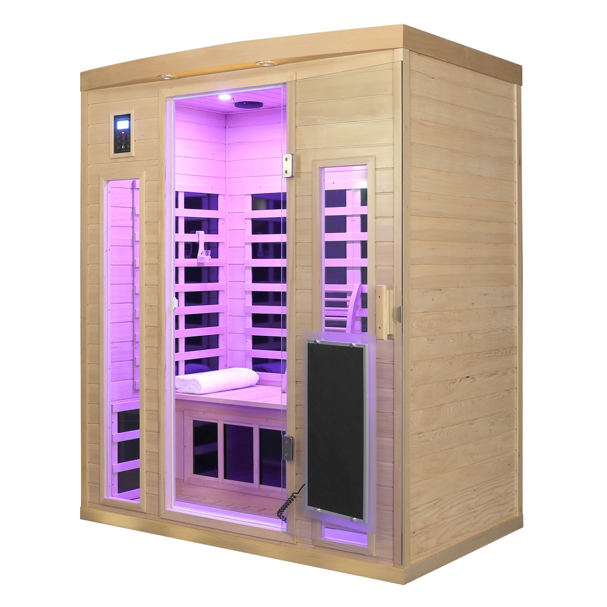 WellNest 3-Person Infrared Sauna – Hemlock Series