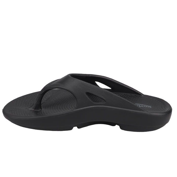 Sovella Active Comfort Sandals Men's Thong Black