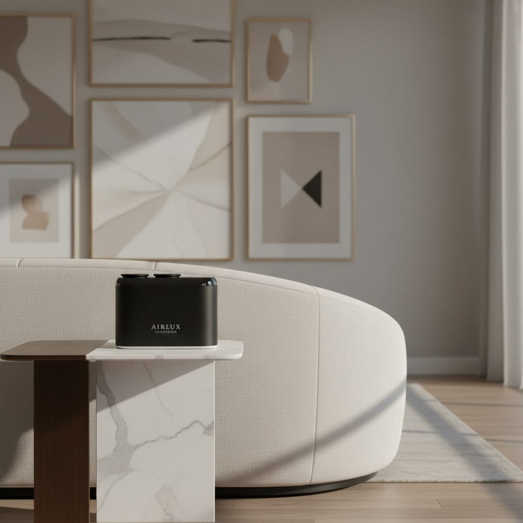 WellNest Airlux Cold-Air Smart Diffuser – 100ml Dual Tank Compact System
