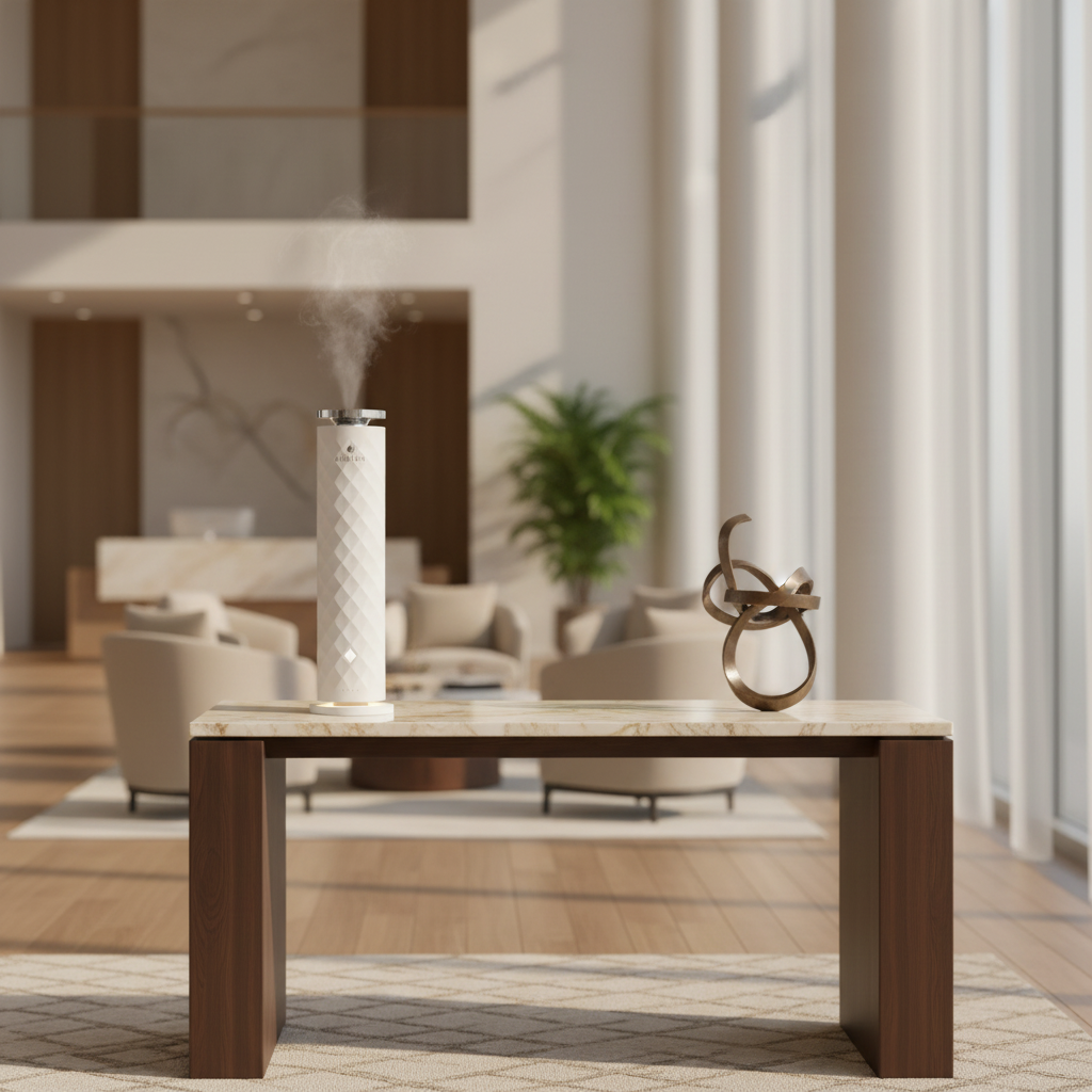 WellNest Airlux® Lunar Pro Cold-Air Smart Scent Diffuser – Cordless Edition