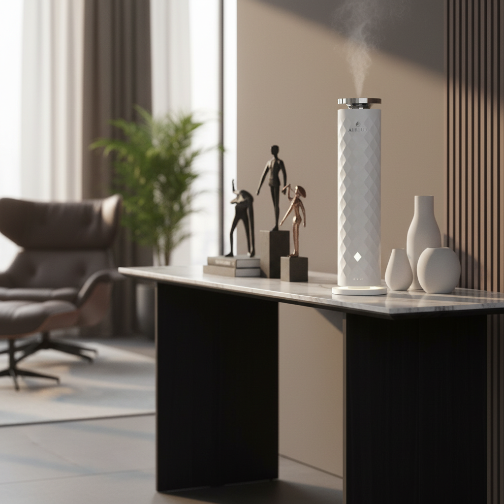 WellNest Airlux® Lunar Pro Cold-Air Smart Scent Diffuser – Cordless Edition