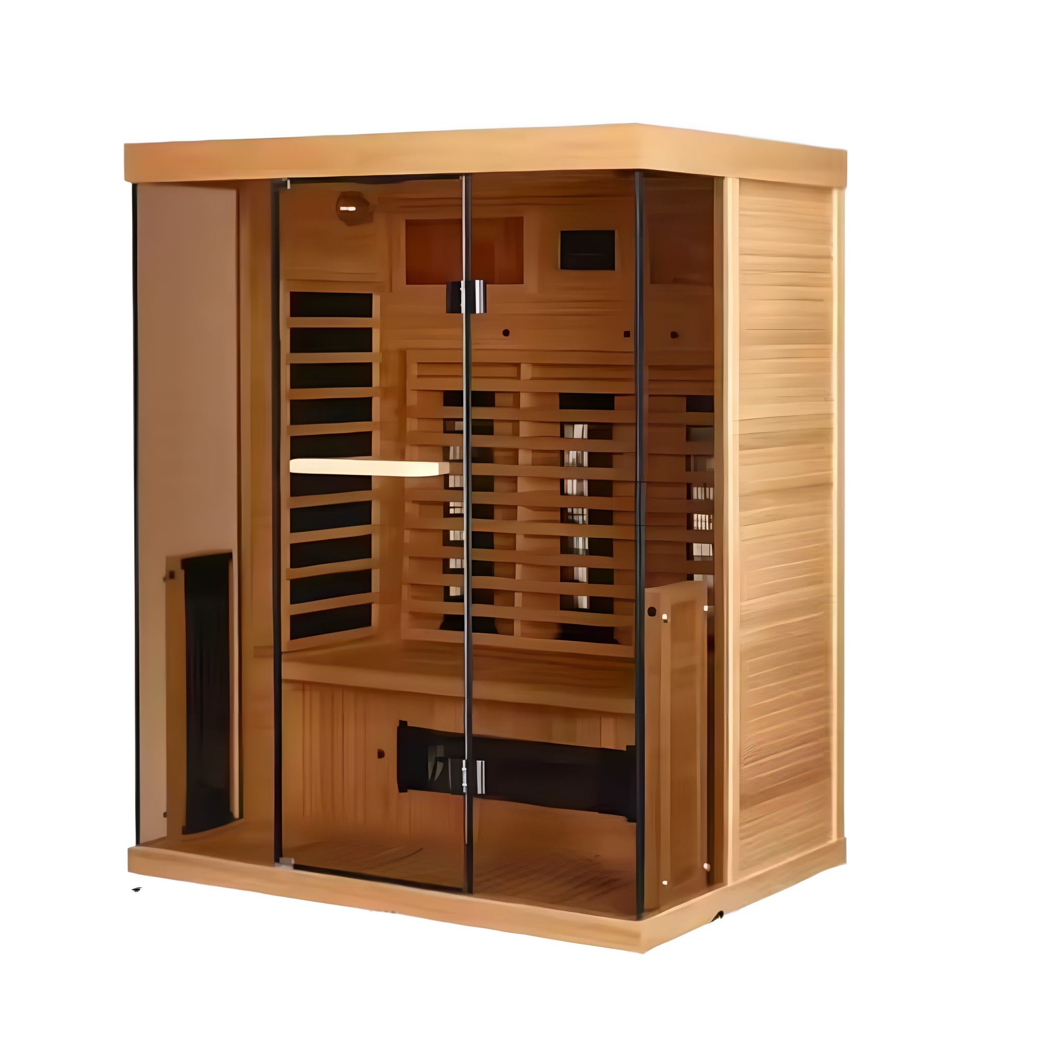 WellNest DualVista Infrared Sauna Cabin (by NovaTherm)