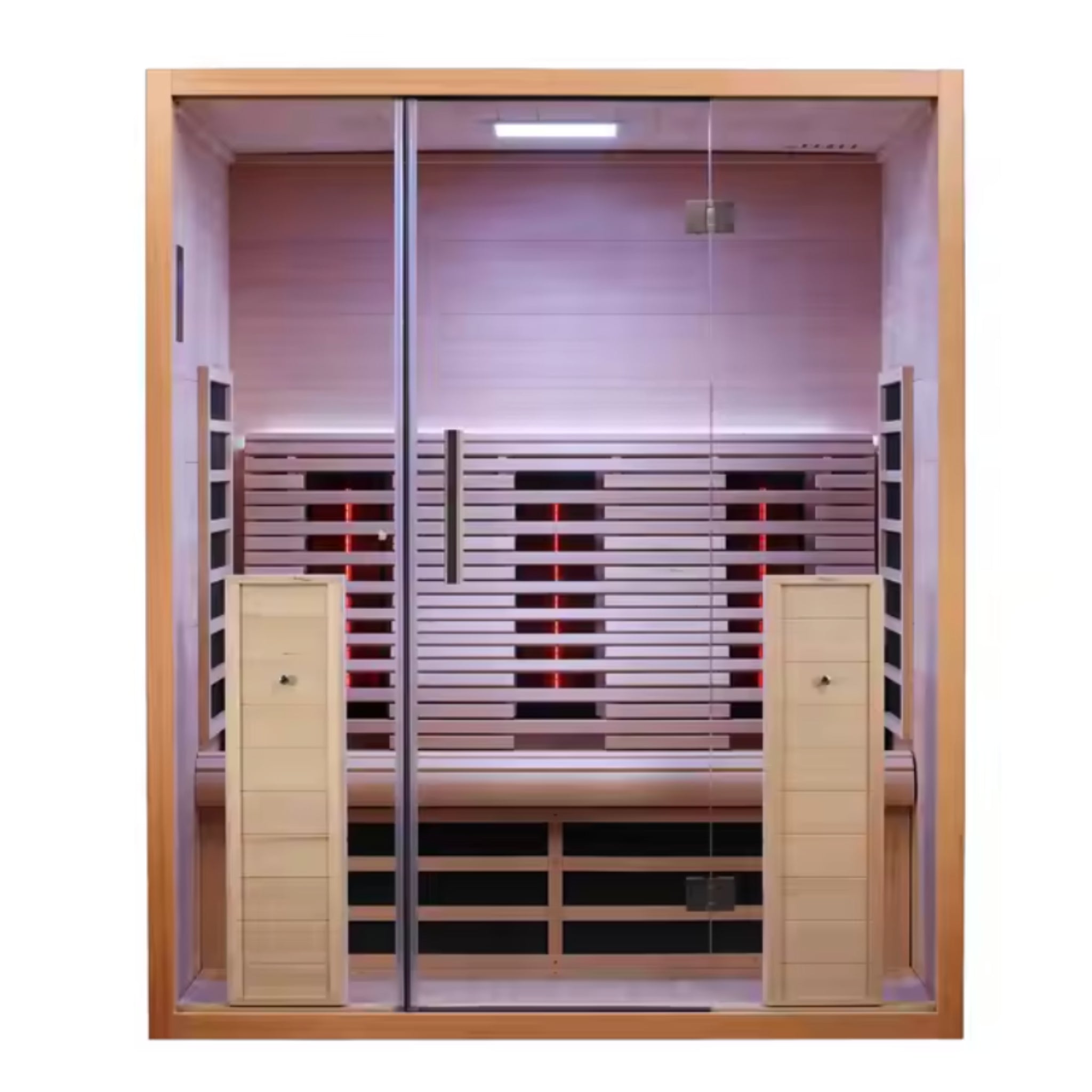 WellNest 1 - 2 Person PureGlow Infrared Sauna Cabin (by LumaTherm)