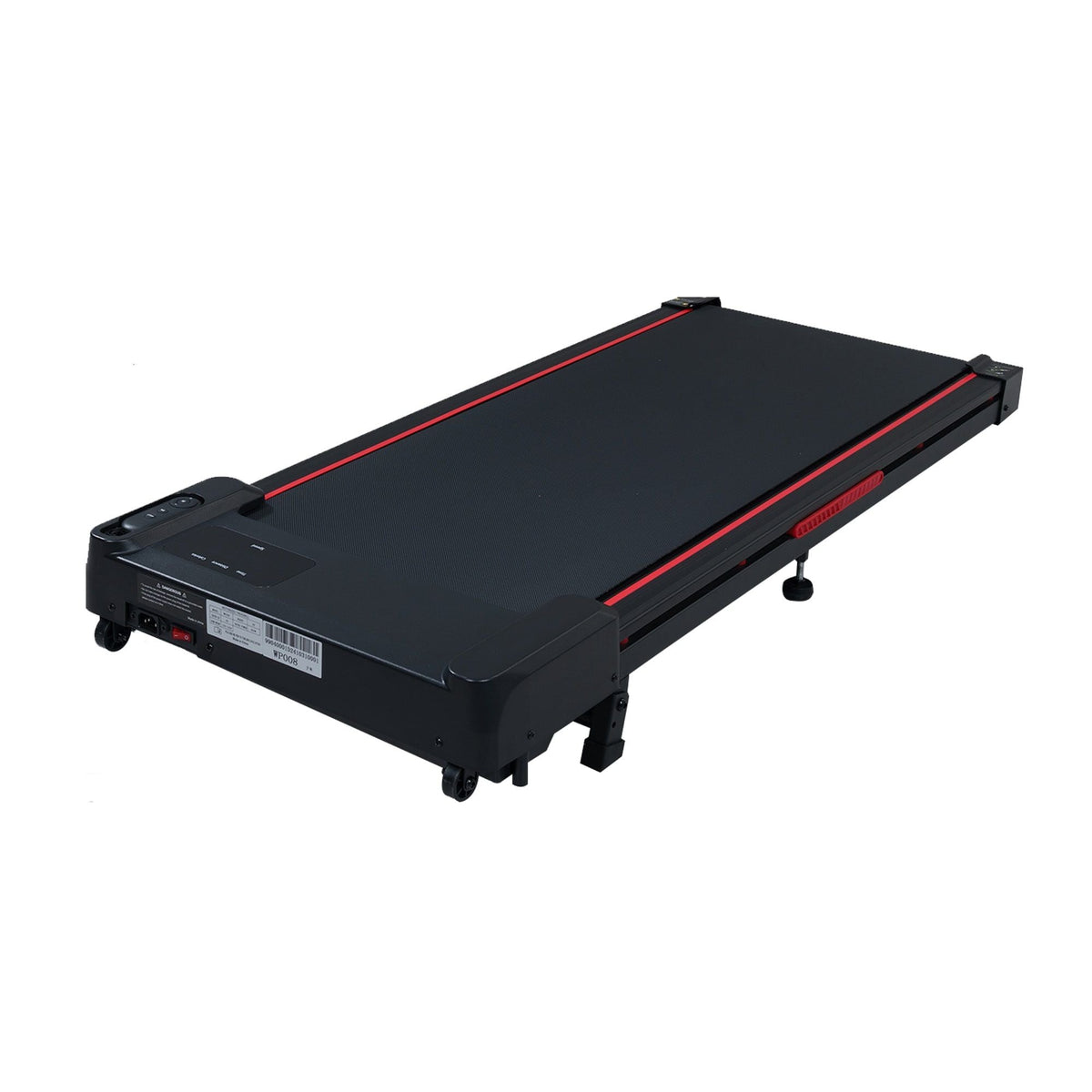 Walking Pad Treadmill with 8° Incline, Remote Control 2.5HP Portable Compact Treadmills for Home Office, Treadmill 220 lb Capacity, LED Display
