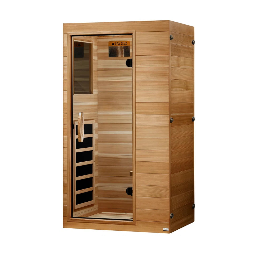 Dynamic 1 Person (Compact) Ultra Low EMF FAR Infrared Sauna (DYN-1101-01 Elite)